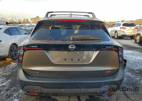 2025 Nissan Kicks Sr from USA, damaged, VIN 3N8AP6DC7SL357063